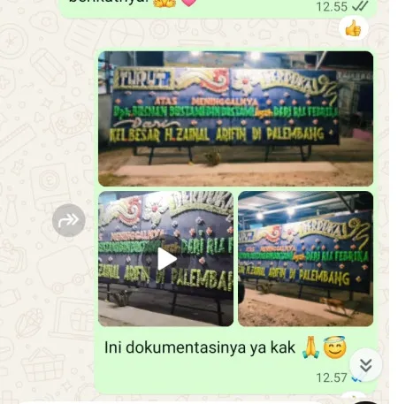 Pengiriman Papan Bunga Duka Pondok Kacang Barat