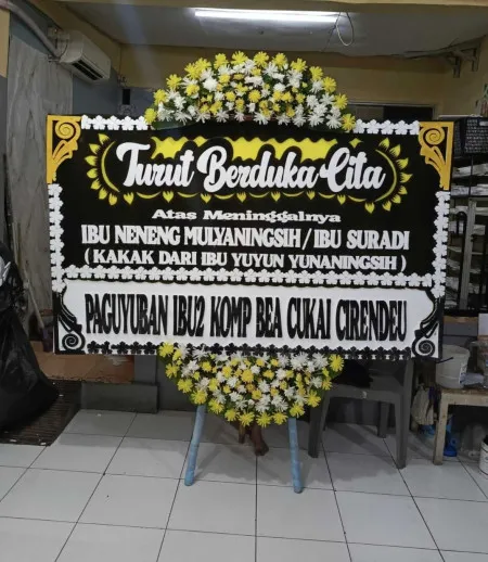 Papan Bunga Duka Pondok Kacang Barat